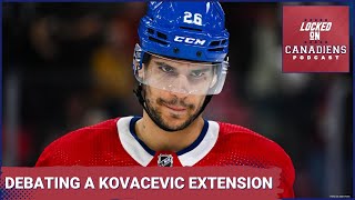 Should the Montreal Canadiens keep Slafkovsky on the top line is an extension right for Kovacevic [upl. by Inalaehon]