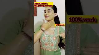 Pimples removal neem face maskskin glowing trendingshorts viral skincare [upl. by Winikka]