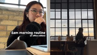 my 6am morning routine for work in the city [upl. by Olumor]