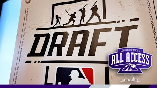 Rockies All Access  2024 MLB Draft Part 1 [upl. by Mila850]