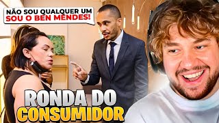 O BEN MENDES É UM SUPER HERÓI React  Ronda do Consumidor [upl. by Naleek661]