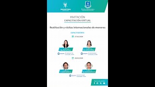 TERCERA JORNADA “RESTITUCIÓN Y VISITAS INTERNACIONALES DE MENORES” [upl. by Cassaundra743]