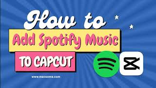 How to Add Spotify Music to CapCut  Import Music From Spotify to CapCut Videos [upl. by Shaffert]