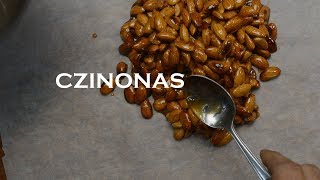 how to caramelize nuts  no sound Food Video [upl. by Ylloh]