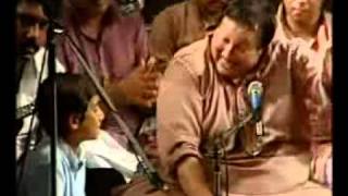 Nusrat Fateh Ali Khan amp Young Rahat Fateh Ali Khan OLD [upl. by Beal]