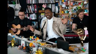 Leslie Odom Jr NPR Music Tiny Desk Concert [upl. by Zitvaa]