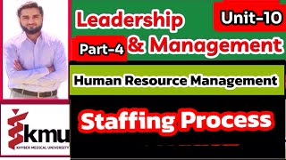 Staffing ProcessRecruitment SelectionInterviewing RetentionUnit10 part4L amp MBSNPostRN [upl. by Strade970]