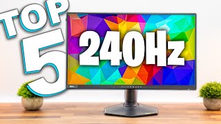 Top 5 Best 240Hz Gaming Monitors In Every Price Range [upl. by Lashonda]