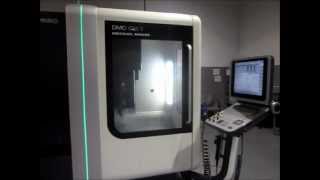 DECKEL MAHO DMC 635V CNC VERTICAL MACHINING CENTER [upl. by Gronseth]