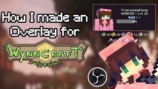 Creating a Stream Overlay for the MINECRAFT MMORPG [upl. by Utham]