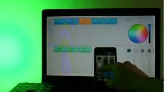 Smartboard DMX demo and tutorial Part 2 [upl. by Lynda]