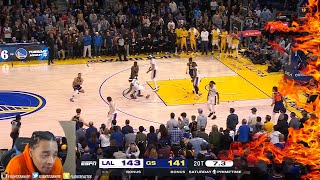 FlightReacts LAKERS at WARRIORS  FULL GAME HIGHLIGHTS  January 27 2024 [upl. by Robert]