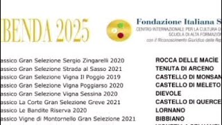 bibenda 2025 i migliori vini ditalia [upl. by Phebe]