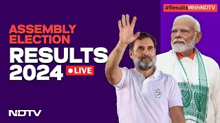 LIVE Assembly Elections Results  Haryana Assembly Election Results  Jammu Kashmir Election Result [upl. by Shulins751]