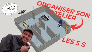 organiser son atelier de menuiserie La methode des 5 s [upl. by Autrey744]