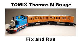 Tomix Thomas the tank engine Fix and Run [upl. by Cleres616]