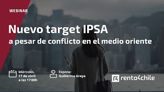 Nuevo target IPSA a pesar de conflicto en el medio oriente [upl. by Egin]