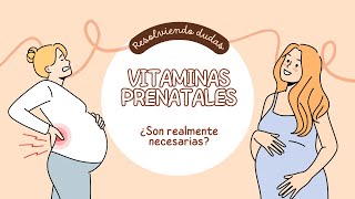 La Importancia de las Vitaminas Prenatales para Embarazadas [upl. by Nevs]