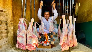 Tando Adam ki Bakra Raan Sajji Recipe  Goat Leg Sajji  TANDO ADAM SAJJI MAKING  Mubashir Saddiqu [upl. by Gaulin]