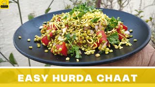 हुरडा भेळ  Easy and Tasty Hurda Chaat recipe  Healthy Chaat recipe  Tendar Jawar Fusion Recipes [upl. by Musser]