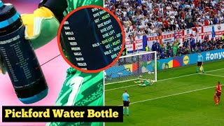 Pickford saved the penalty shootout using water bottle introduction  England Vs Switzerland Euro [upl. by Ursel]