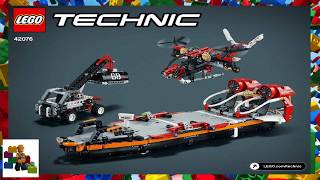 LEGO instructions  Technic  42076  Jet Boat Model 2 [upl. by Asilak]