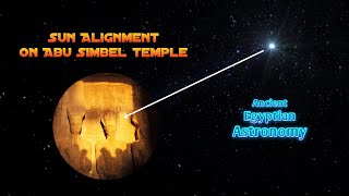 Sun Alignment on Abu Simbel Temple  Ancient Egyptian Astronomy [upl. by Marco]