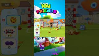 My Talking Tom Friends Funny Gameplay talkingtomfriends shorts [upl. by Follansbee]