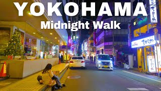 【4K🇯🇵】Walking on Yokohama Pal Nerd Street at midnight DJI Osmo Pocket 3 [upl. by Dinah]