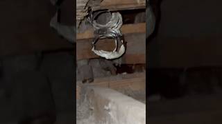 Who knows how to replace this vent duct airductcleaning hvac cleanair airquality [upl. by Lleuqar]