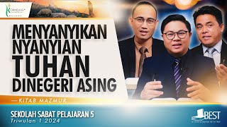 MENYANYIKAN NYANYIAN TUHAN DINEGERI ASING  DISKUSI PELAJARAN SEKOLAH SABAT [upl. by Ahsieit903]