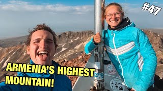 HOW TO CLIMB MOUNT ARAGATS 4090m🇦🇲 [upl. by Wylen373]