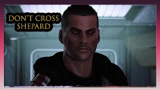 Commander Shepard is a Psychopath Renegade Shepards Best Moments  ME Legendary Edition [upl. by Darwen234]