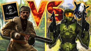 Hardest FPS Campaigns World at War Veteran vs Halo 2 Legendary [upl. by Yahsat]