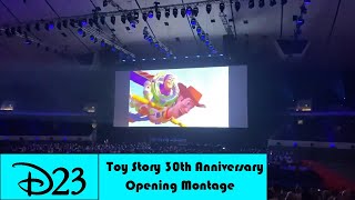 D23 Expo 2024 Toy Story 30th Anniversary Panel Opening [upl. by Brockie]