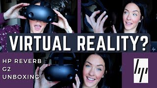 HP Reverb G2 Unboxing BRAND NEW VR HEADSET  FIRST Time Testing Virtual Reality Games [upl. by Shane477]