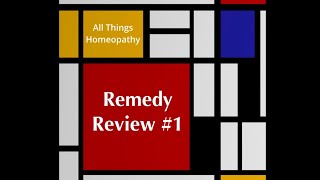 All Things Homeopathy  Remedy Review 1 [upl. by Pasol]