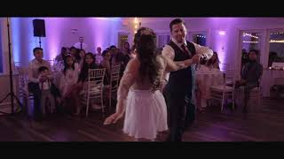 FUN WEDDING DANCE TO quotI LOVE YOU BABYquot BY SURF MESA  Duet Dance Studio Online Program [upl. by Amerigo551]