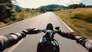 2  Triumph Bonneville ST 900 POV ride  engine sound only [upl. by Pangaro458]