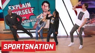 Boban Marjanovic teaches the SportsNation crew how to dance  SportsNation  ESPN [upl. by Siroved]