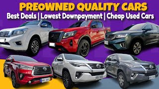 PreOwned Cars For Sale  Qualitycars  Magandang Sasakyan  Segundamanong Kotse [upl. by Atikel]