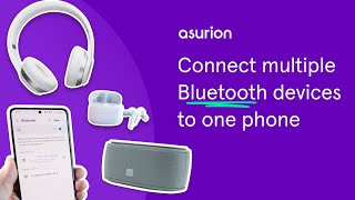 How to connect multiple Bluetooth devices to one phone  Asurion [upl. by Nosned193]