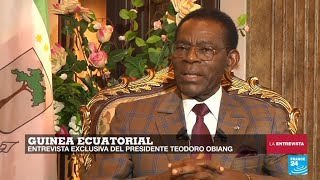 Obiang quotla tentativa de golpe de Estado en Guinea Ecuatorial empezó en Franciaquot [upl. by Eirrem]