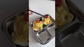 Pack my lunch with me asmr lunchbox lunch cooking satisfying aesthetic food easyrecipe [upl. by Wadlinger]