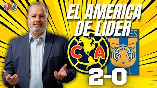 AMÉRICA DE LIDER  Club América vs Tigres UANL  Torneo Clausura 2024 Liga MX [upl. by Nodarse768]