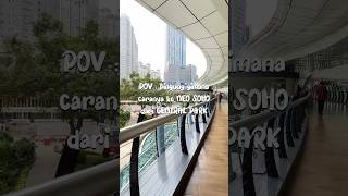 Eco Sky Walk Central Park  Neo Soho Mall ecoskywalk centralparkmall neosoho malljakarta [upl. by Nyrmac112]