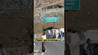 Marhi way to Rohtang pass blackpink travel trendingvideo [upl. by Jelsma263]