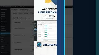 LiteSpeed Cache Plugin 2024 wordpress website litespeedcache freeplugins [upl. by Manara741]