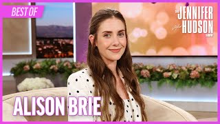 Alison Brie Monday March 25 2024  The Jennifer Hudson Show [upl. by Okiek]