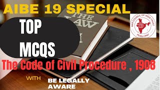 AIBE 19  Expected Mcqs on The Code of Civil Procedure1908📚📝  All India Bar Examination [upl. by Harrington645]